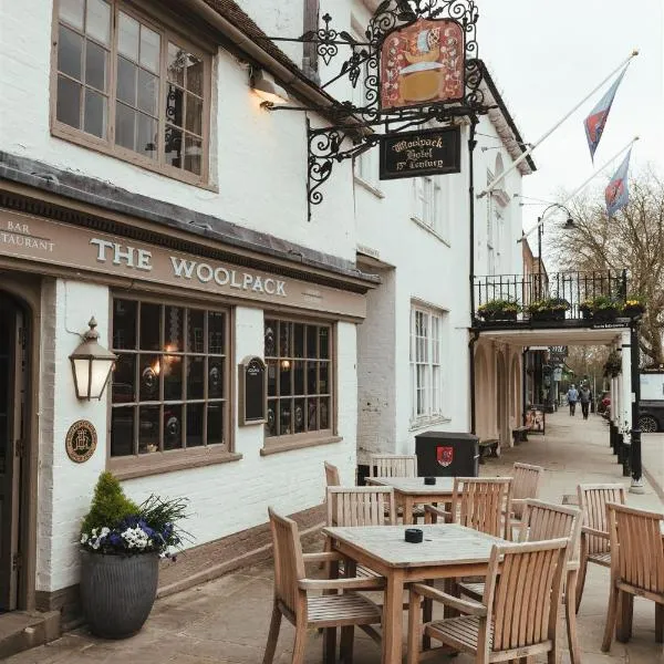 The Woolpack Hotel，位于滕特登的酒店