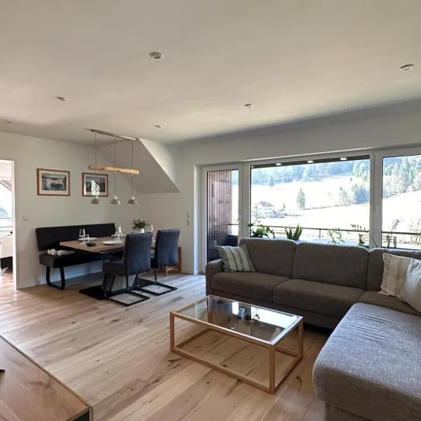Apartment Schwinbachblick mit 2 Balkonen，位于圣布拉辛的酒店