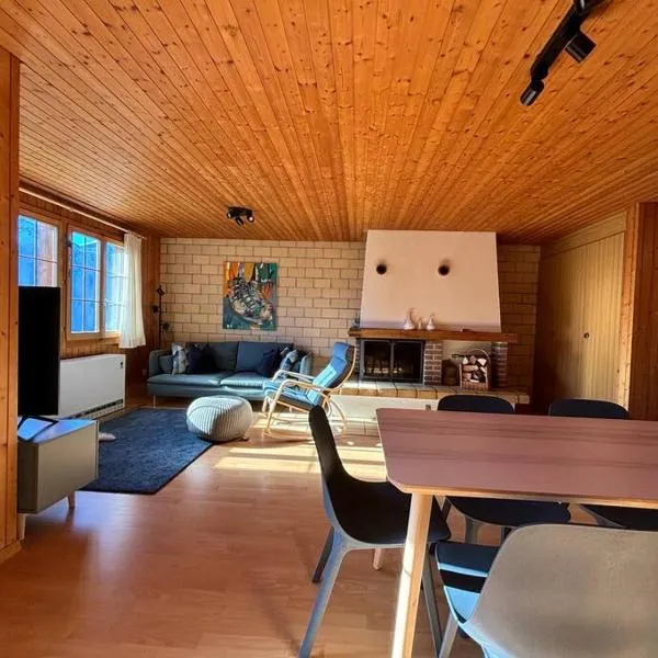 Ferienwohnung im Chalet Bergruh - Hasliberg Reuti，位于哈斯利伯格的酒店