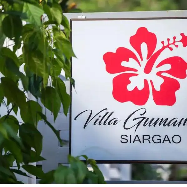 Villa Gumamela Siargao，位于Catangnan的酒店