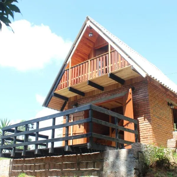 Vila Sol Cabanas，位于Lontras的酒店