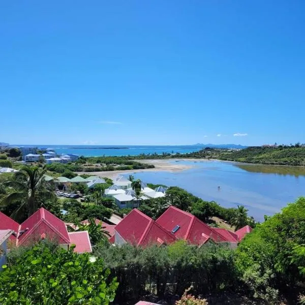 Agréable deux-pièces vue mer et grand extérieur，位于Saint Martin的酒店