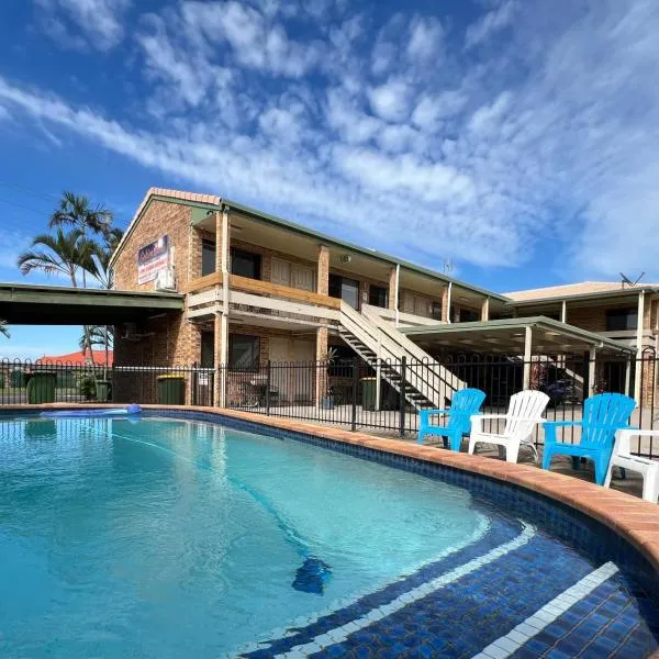 Golden Beach Motor Inn, Caloundra，位于Caloundra West的酒店