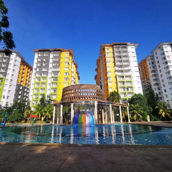 MySuite Studio Apartment Melaka Waterpark Resort Free Tickets，位于艾尔克如的酒店