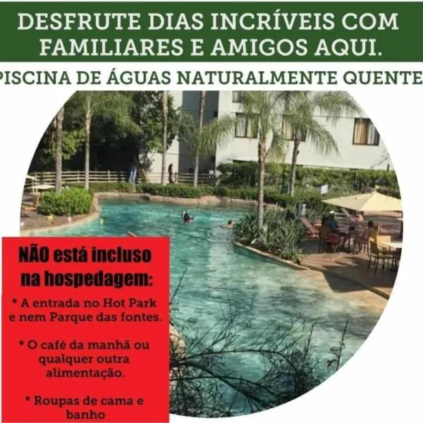 Hotel Luupi Agata Apto 142 - Rio Quente GO，位于热河市的酒店