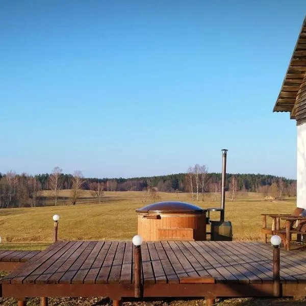 Unique Countryhouse & Sauna in Gauja Valley - Kaķukalns，位于Straupe的酒店