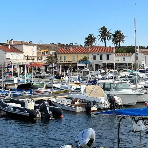 Maison avec cour située à 2 minutes des plages，位于邦多勒的酒店