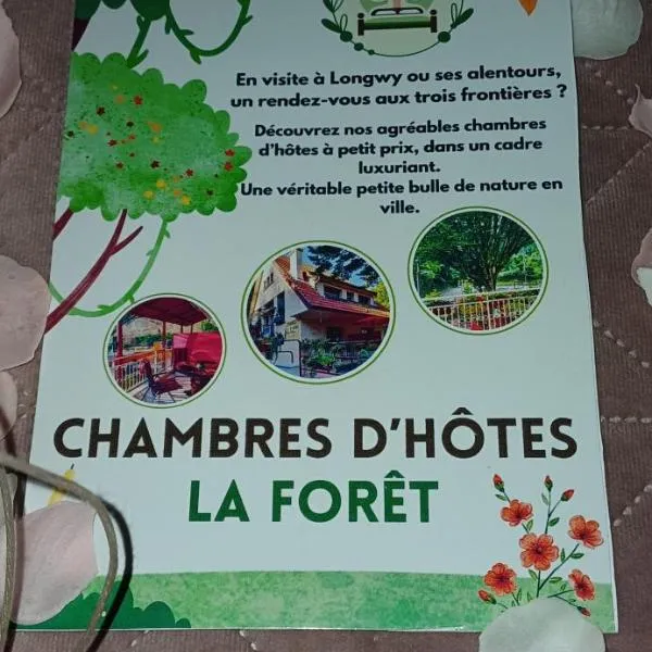 Chambres d hôtes la foret com，位于隆吉永的酒店