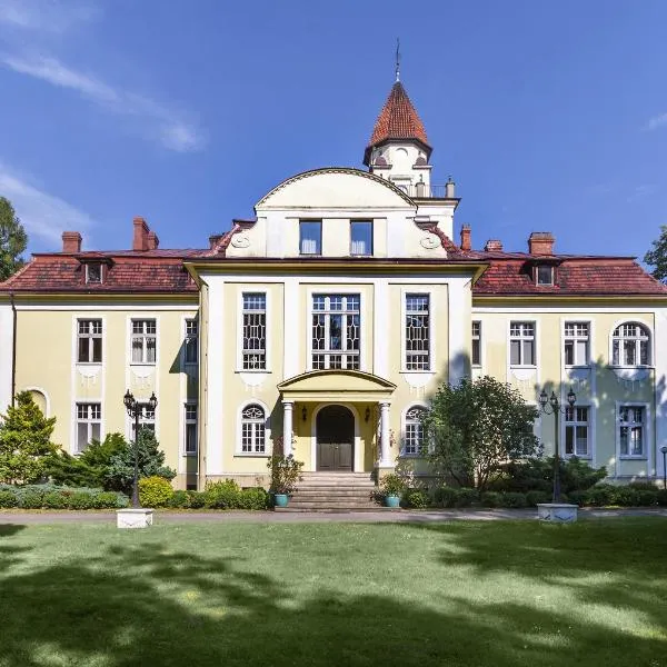 Pałac Nieznanice Zabytek Gościnny ze SPA，位于Gidle的酒店