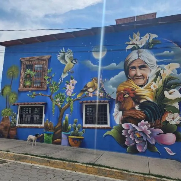 Casa azul，位于阿特利斯科的酒店