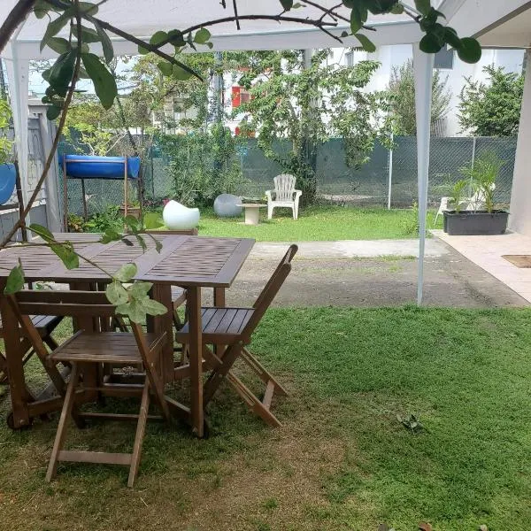 Studio en rez-de jardin clos à 4km de l'aéroport et proche de toutes les commodités，位于勒拉芒坦的酒店