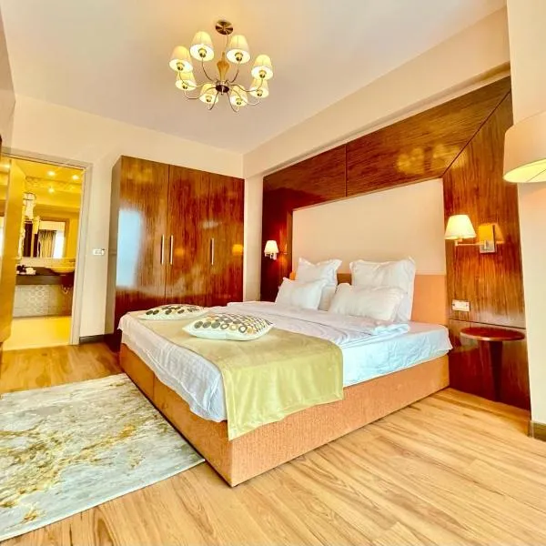 Presidential Luxury Apartments With Amazing View - YamaLuxe，位于Berceni的酒店