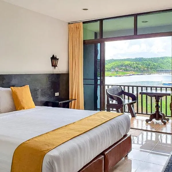 Phornpailin Riverside Resort，位于Ban Bang Pla O的酒店