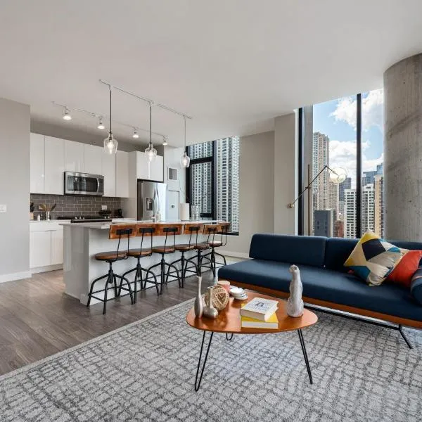 Aurelien Spacious Apartments in the Heart of Gold Coast，位于芝加哥的酒店