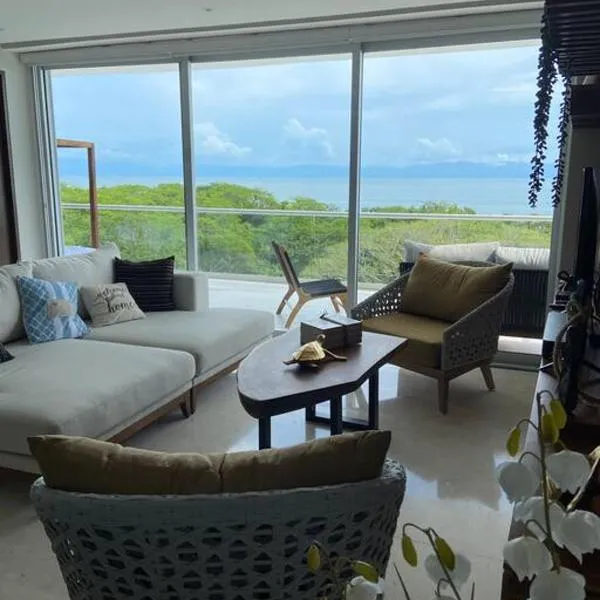 Increíble departamento en Bolongo punta de mita，位于Higuera Blanca的酒店