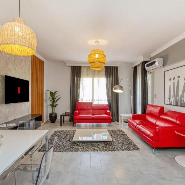 Luxury - Host Prime Apartment In Rehab City，位于New cairo的酒店