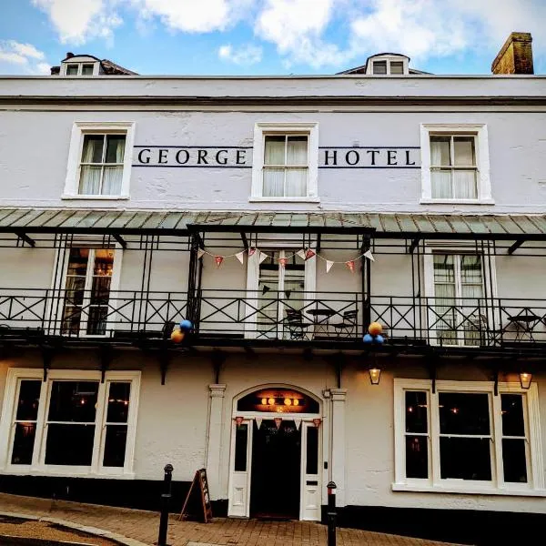 George Hotel & Granary，位于Buckland Dinham的酒店