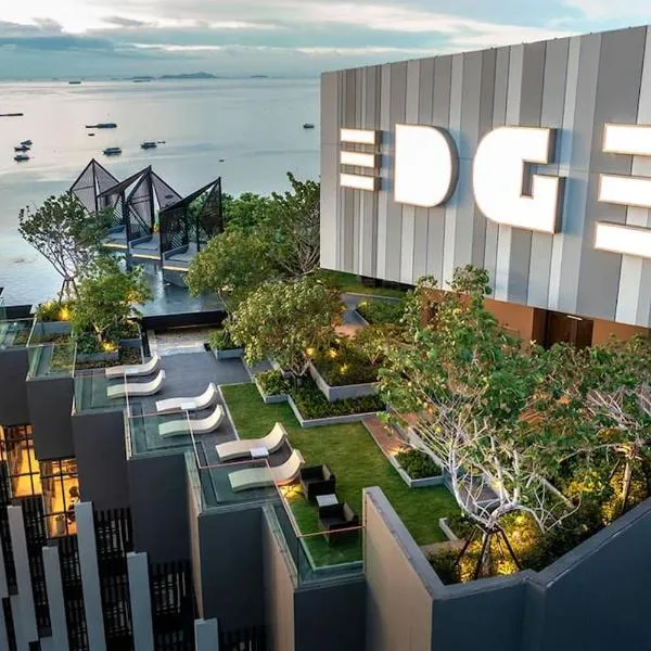 The Edge Central Pattaya - Luxury 1 Bedroom Apartment - Seaview 17th floor #304，位于芭堤雅市中心的酒店