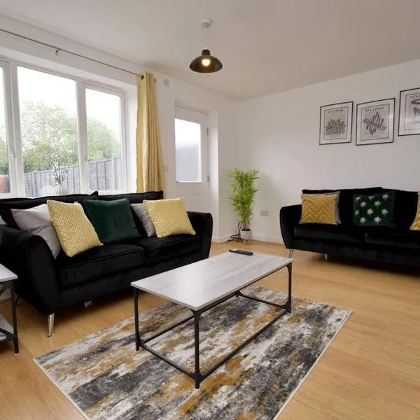 2Bed Haven - Coventry's Hidden Gem With Free Parking, Sky TV & Netflix，位于Parkside的酒店