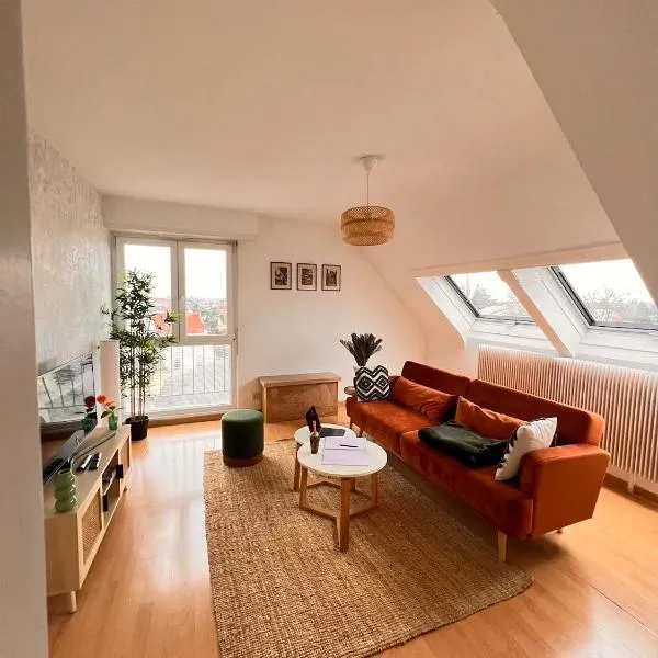 Balnéo, Lumineux, Confort，位于科尔马的酒店