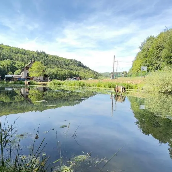 Maison d'hôtes en forêt avec des chevaux, Domaine du Trèfle d'Or，位于Soucht的酒店