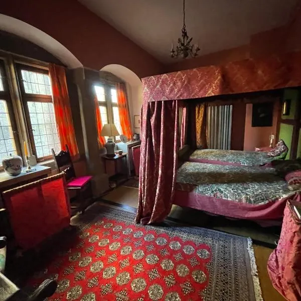 Gästehaus auf der Salzburg，位于萨勒河畔巴特诺伊施塔特的酒店