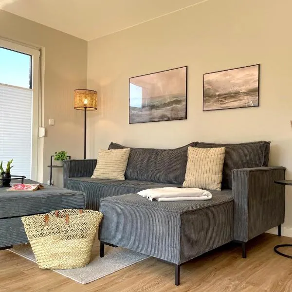 Ferienwohnung Dünenbutze，位于比苏姆的酒店