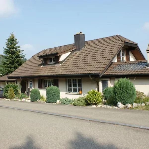 Ferienwohnung und B&B Chasa Janett，位于Rudolfstetten的酒店