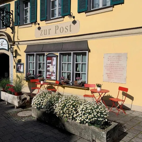 Posthotel Arnold，位于Gnotzheim的酒店