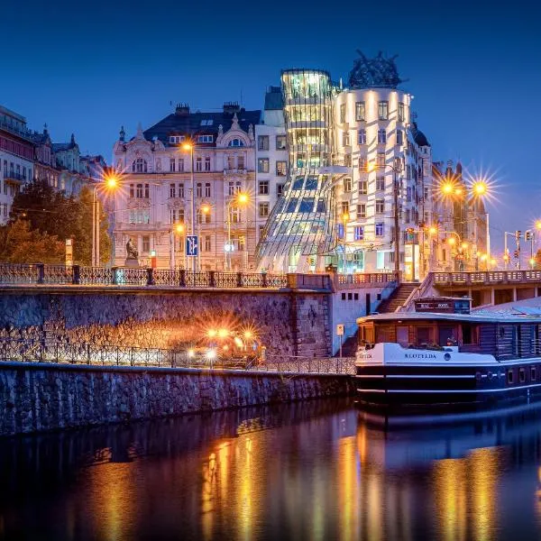 Dancing House - Tančící dům hotel，位于布拉格的酒店