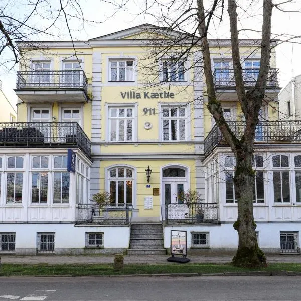 Kapitänsapartment der Villa Kaethe，位于罗斯托克的酒店