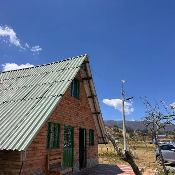 La cabaña, a 15 minutos de Paipa，位于Sotaquirá的酒店