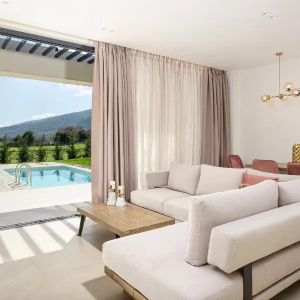 Ioannina Secret Luxury Villas，位于Rizón的酒店