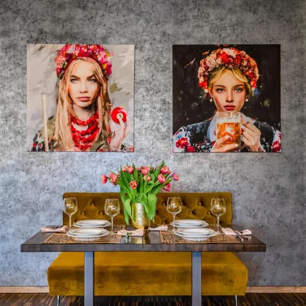 兹尔隆基酒店，位于Zielonki的酒店