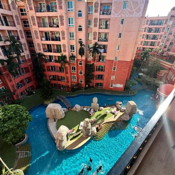 Seven Seas Jomtien 6 floor pool view，位于乔木提恩海滩的酒店