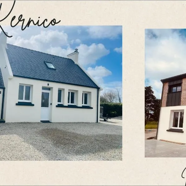 Gîte Kernico，位于Plounévez-Lochrist的酒店