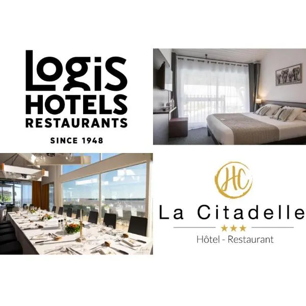 Logis Hôtel Restaurant La Citadelle，位于Cartelègue的酒店