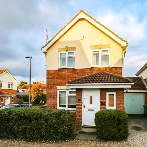 Comfortable 3 bed house in Chelmsford，位于Boreham的酒店