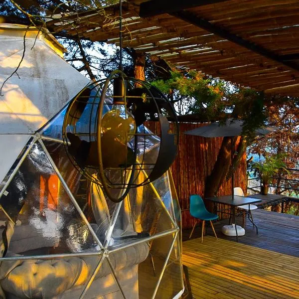 Omghat Glamping - Domo Ganesha，位于El Peñol的酒店