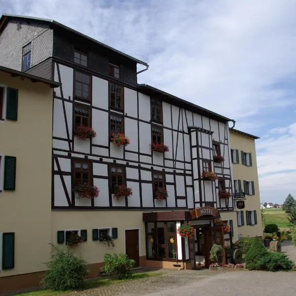 姆赫勒酒店，位于Reudnitz的酒店