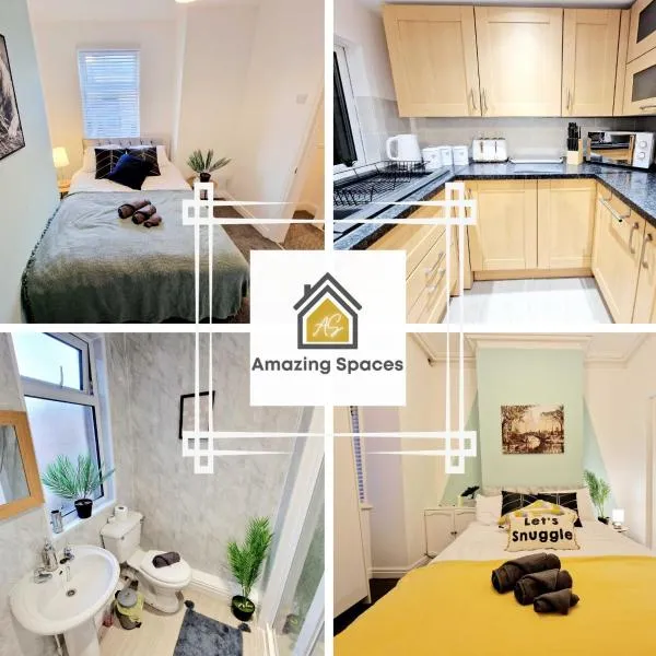 3 Double-Bedroom House with FREE WiFi by Amazing Spaces Relocations Ltd，位于Askam in Furness的酒店