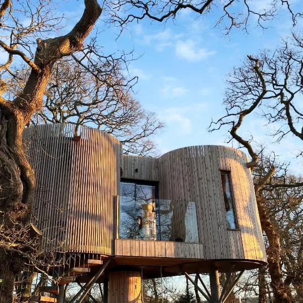 The Treehouse Caerlaverock - Uk45028，位于Carsethorn的酒店