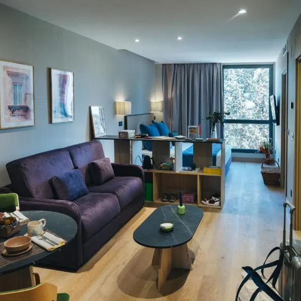 The Oliver Apartamentos Aravaca，位于拉斯·罗萨斯·德·马德里的酒店