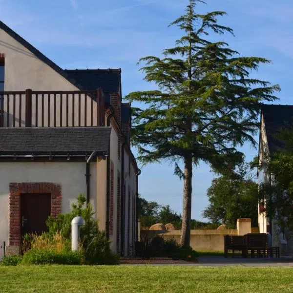 Logis Hôtel La ferme du Blanchot，位于克罗萨克的酒店