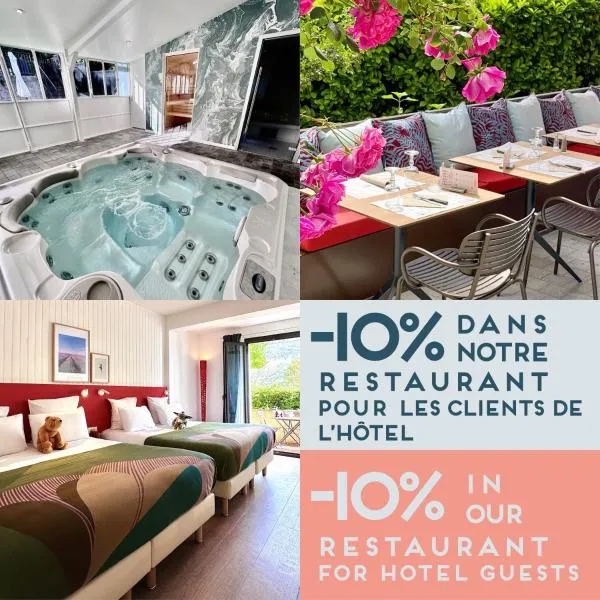 Hotel Le Provence - Restaurant Le Styx，位于Blieux的酒店