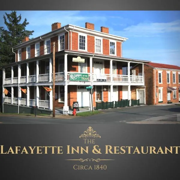 The Lafayette Inn & Restaurant，位于Stanardsville的酒店