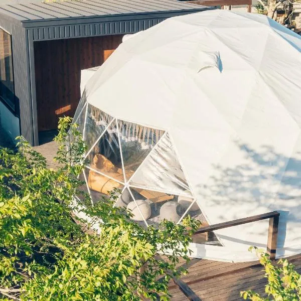 The Village Yufuin Onsen Glamping，位于由布市的酒店