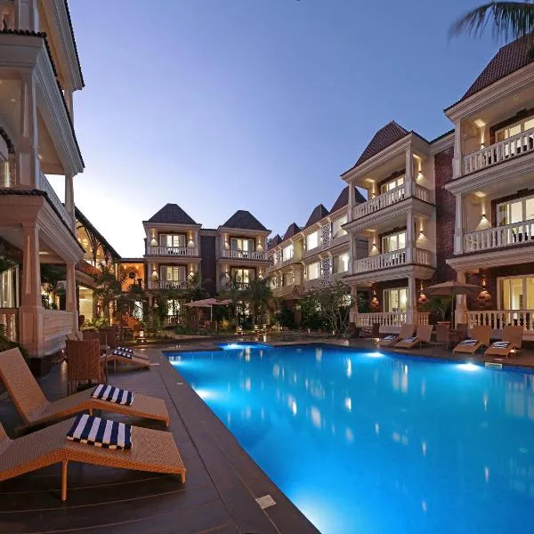 Grand Continent Anjuna A Sarovar Portico Affiliate Hotel near Anjuna and Vagator Beach，位于安君纳的酒店