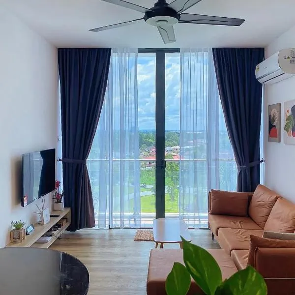 #1 Hann's Residence Homestay City View 2R2B，位于诗巫的酒店