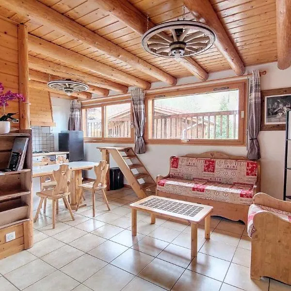Appartement 1 chambre idéalement situé，位于Domancy的酒店